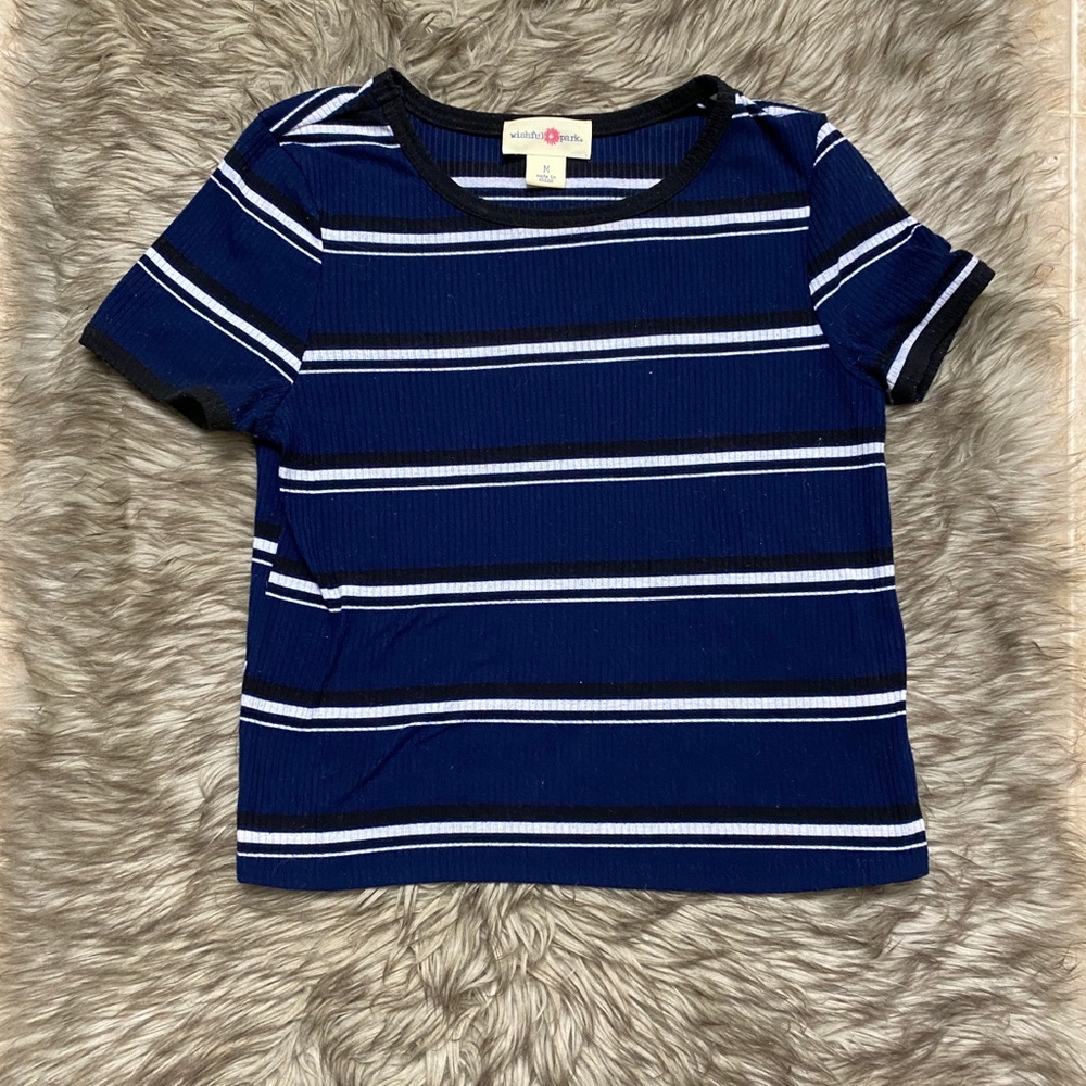 Striped Crop top
